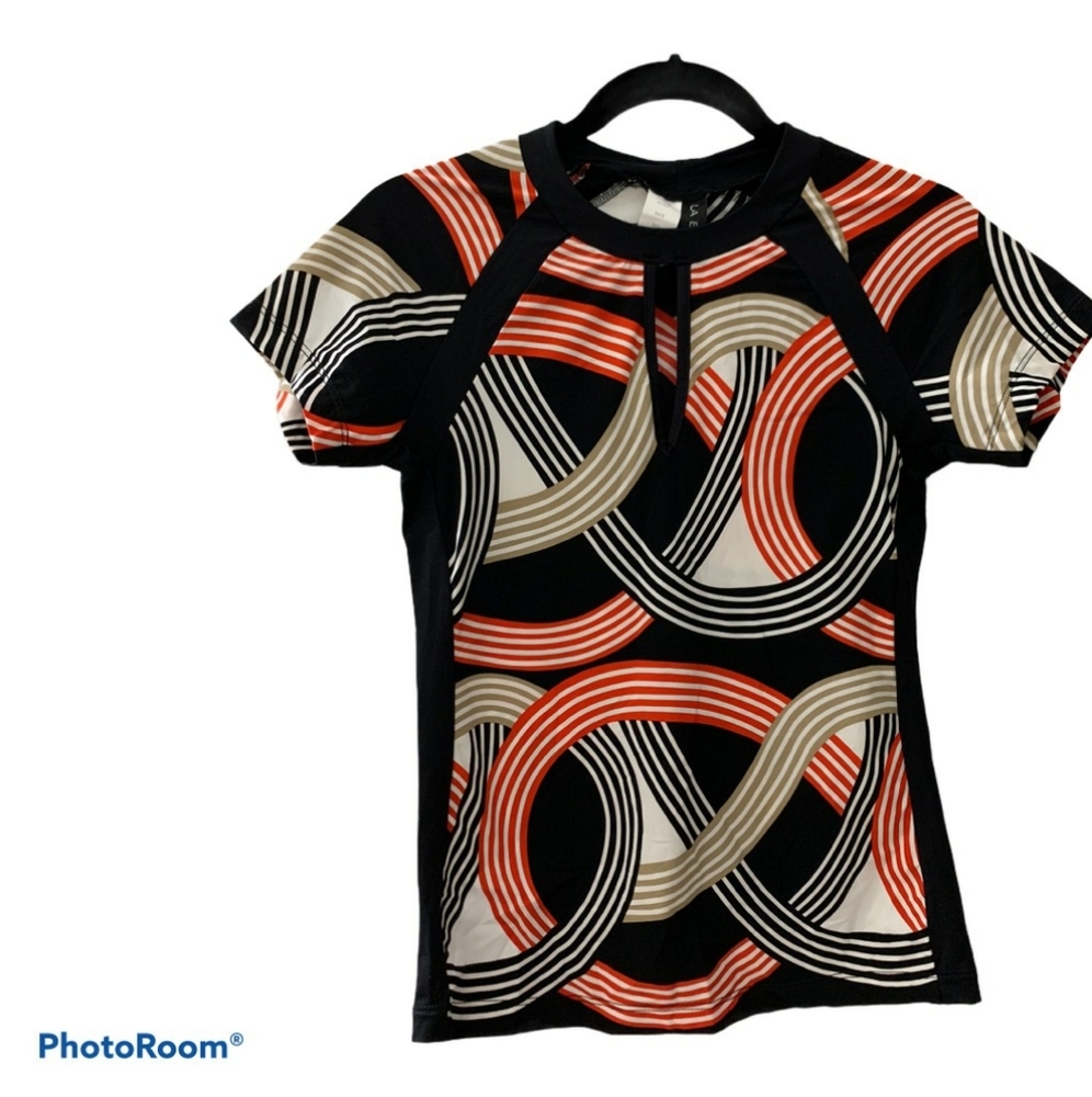 La Blanca Graphic Swim Top,